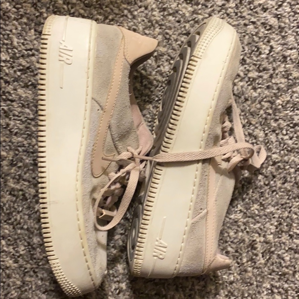 Nike rose suede